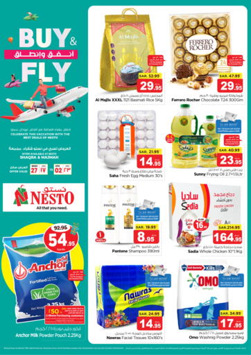 KSA, Saudi Arabia, Saudi - Al Majmaah Nesto offers in D4D Online. Buy & Fly. . Till 2nd April