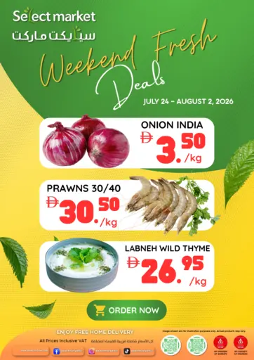 Weekend Fresh Deals