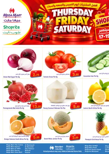 Thursday Friday Saturday Deals