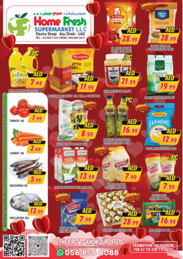UAE - Abu Dhabi Home Fresh Supermarket offers in D4D Online. Special Offer. . Till 13th February