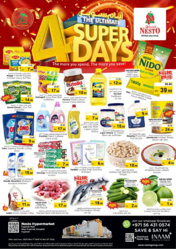 UAE - Sharjah / Ajman Nesto Hypermarket offers in D4D Online. Fujairah Mall. . Till 10th November