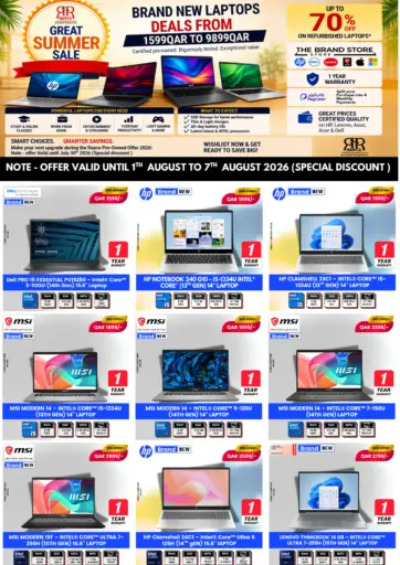 Brand New Laptops