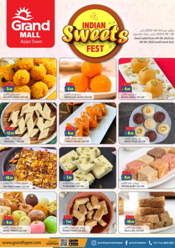 Qatar - Al-Shahaniya Grand Hypermarket offers in D4D Online. Indian Sweets Fest. . Till 8th June