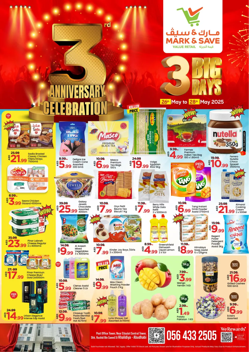 UAE - Abu Dhabi Mark & Save offers in D4D Online. Khalidiya , Abu Dhabi. . Till 28th May