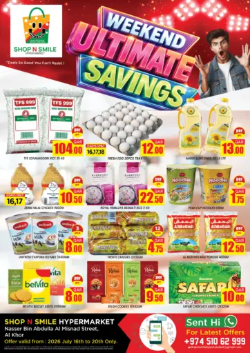 Weekend Ultimate Savings