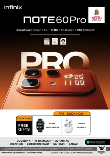 Infinix Note60 Pro - Pre-Book Now