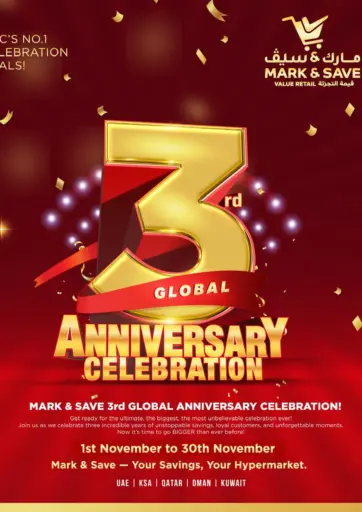 3rd Global Anniversary Celebration