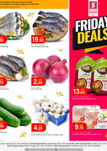 Qatar - Doha Safari Hypermarket offers in D4D Online. Friday Deals. . Only On 14th June