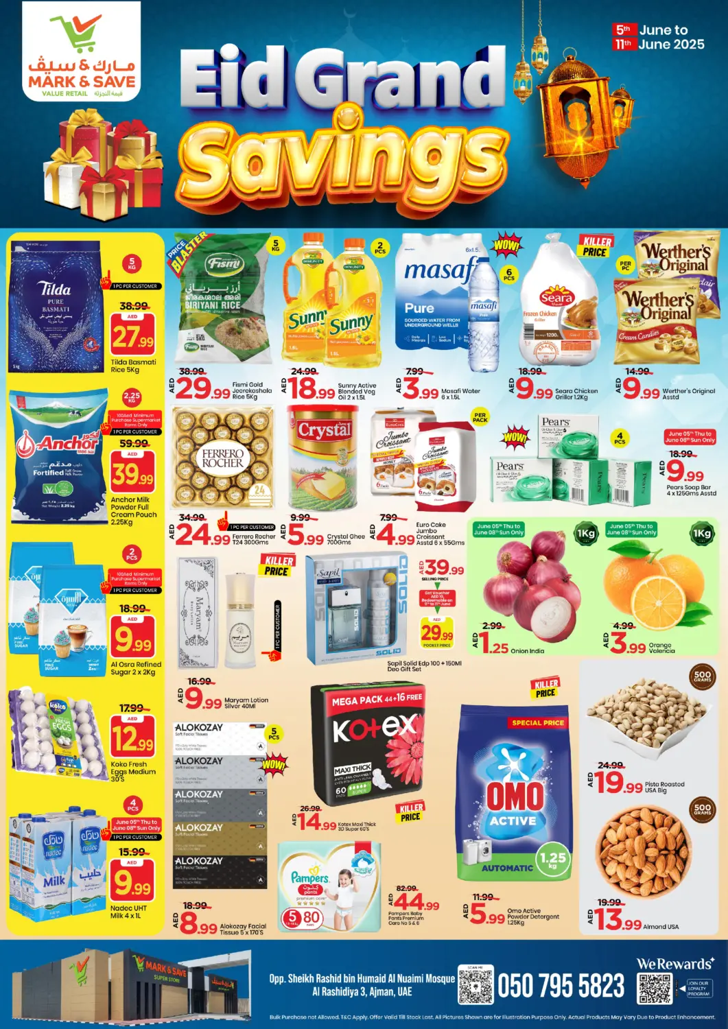 UAE - Sharjah / Ajman Mark & Save offers in D4D Online. Al Rashidiya 3- Ajman. . Till 11th June