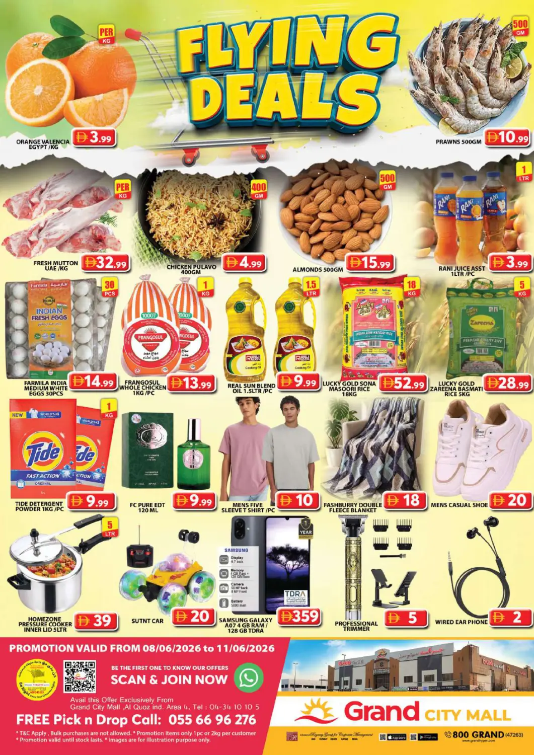 UAE - Dubai Grand Hyper Market offers in D4D Online. Grand City Mall - Dubai. . Till 11th June
