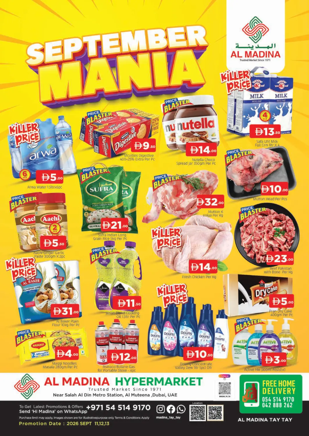 UAE - Dubai AL MADINA (Dubai) offers in D4D Online. Al Muteena-Dubai. . Till 13th September
