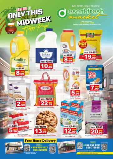 UAE - Abu Dhabi DESERT FRESH MARKET  offers in D4D Online. Only This SuperSale Midweek. . Till 17th January