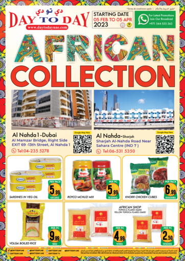 Day to Day Department Store - African Collection@ Al nahda in UAE Offers - الإمارات العربية المتحدة African Collection@ Al nahda