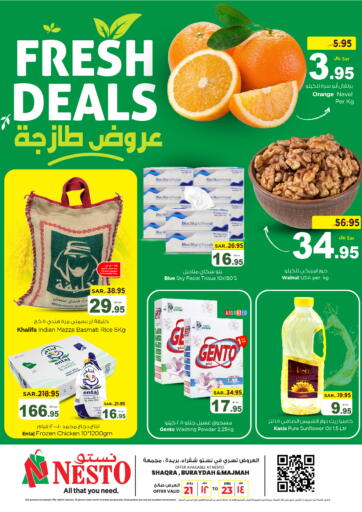 KSA, Saudi Arabia, Saudi - Al Majmaah Nesto offers in D4D Online. Fresh Deals. . Till 23rd April