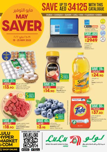 UAE - Fujairah Lulu Hypermarket offers in D4D Online. May Saver. . Till 25th May