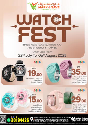 Mark & Save - Watch Fest in Qatar Offers - Qatar Watch Fest