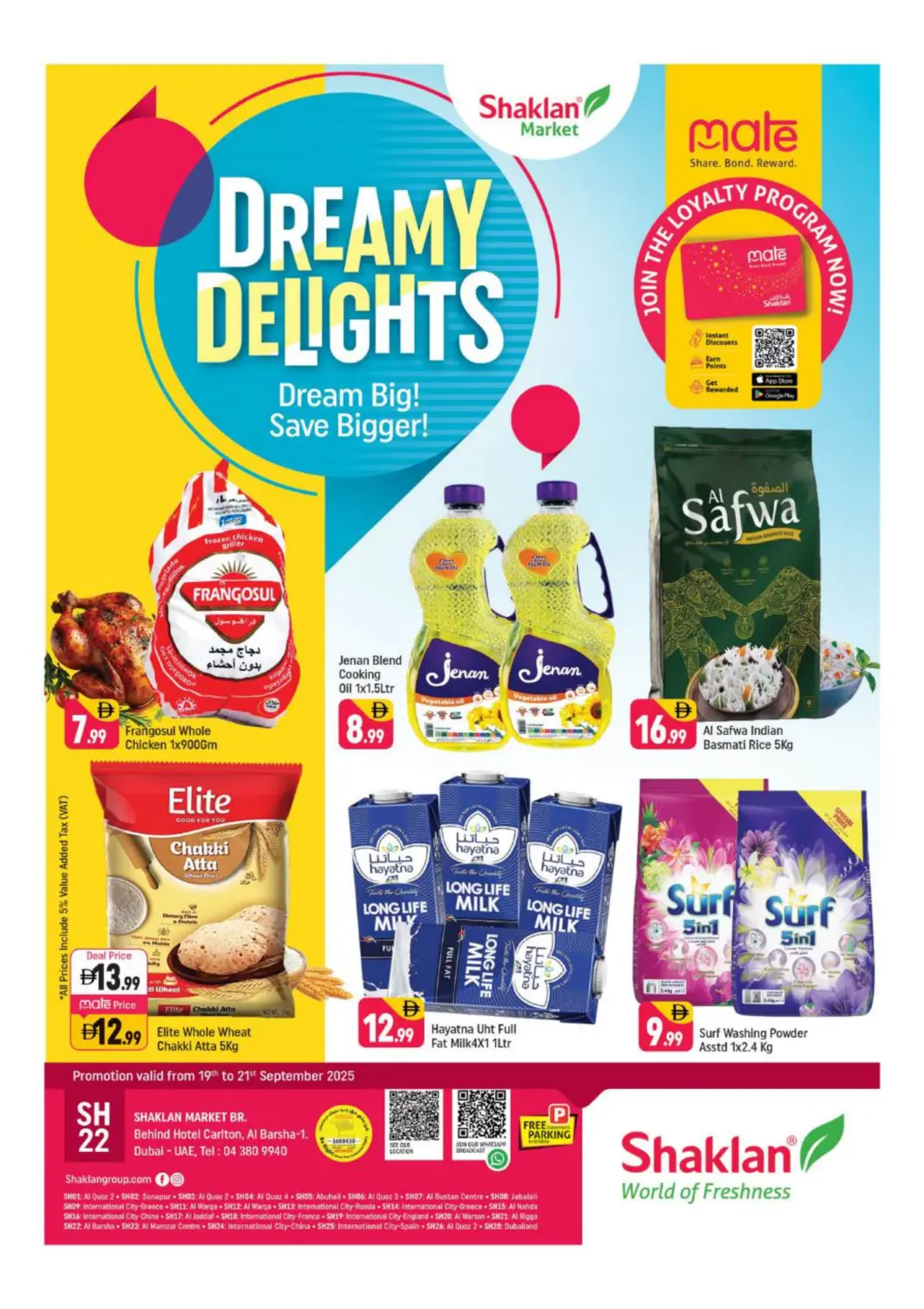 UAE - Dubai Shaklan  offers in D4D Online. Al Barsha-1,Dubai. . Till 21st September