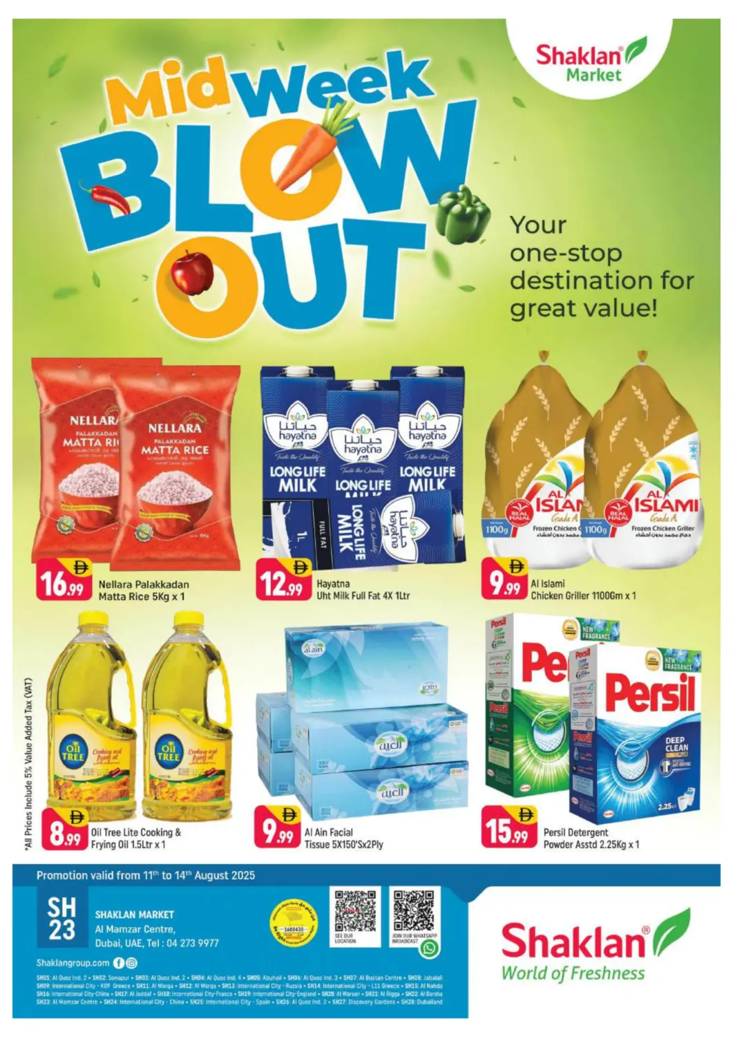 UAE - Dubai Shaklan  offers in D4D Online. Al Mamzar Center, Dubai. . Till 14th August