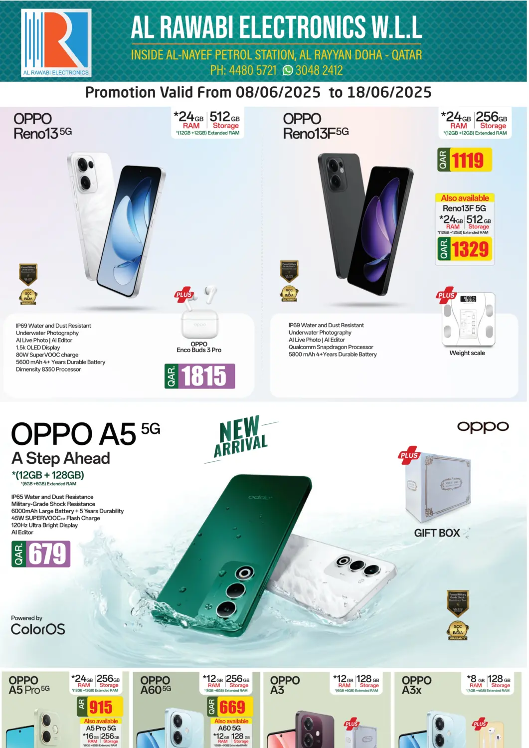 Qatar - Al Rayyan Al Rawabi Electronics offers in D4D Online. Special Offer. . Till 18th June