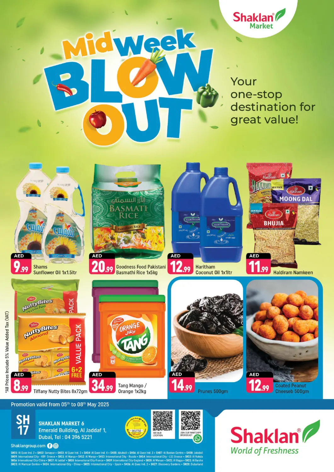 UAE - Dubai Shaklan  offers in D4D Online. Emerald Building, Al Jaddaf 1. . Till 8th May