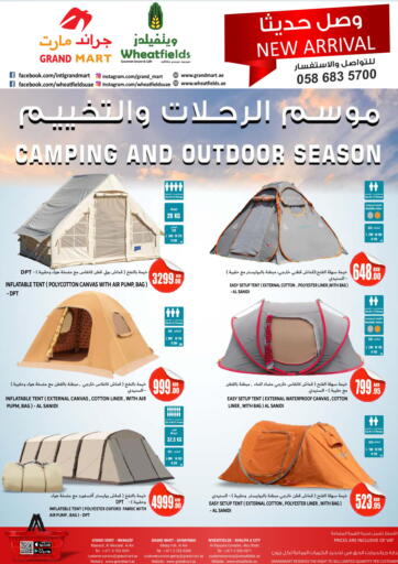 Camping and outdoor season