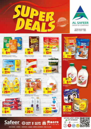 UAE - Fujairah Safeer Hyper Markets offers in D4D Online. Super Deals. . Till 8th March