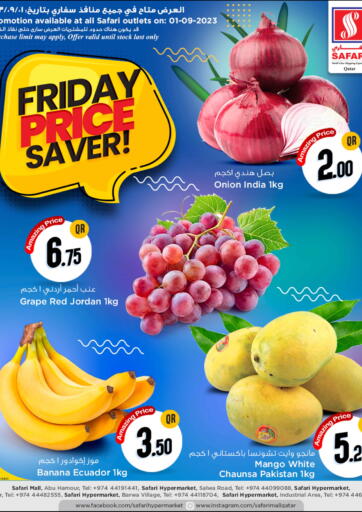 Qatar - Al Rayyan Safari Hypermarket offers in D4D Online. Friday Price Saver. . Only On 1st September