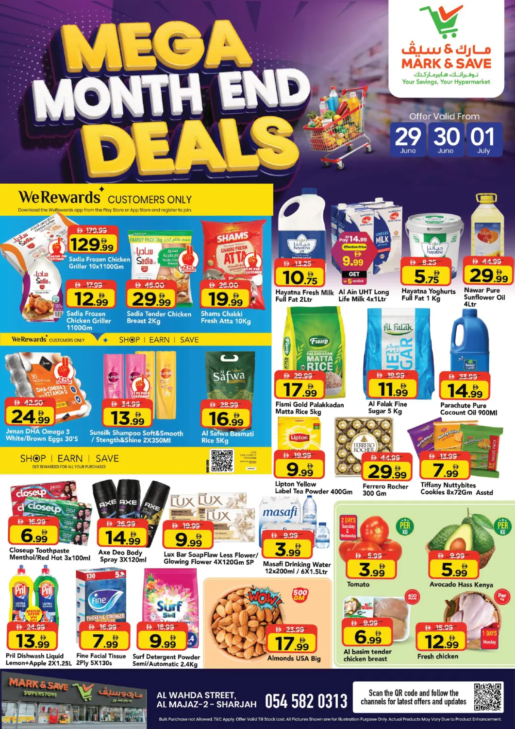 UAE - Sharjah / Ajman Mark & Save offers in D4D Online. Al Wahda Street, Al Majaz-2. . Till 1st July