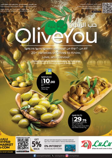 Qatar - Al-Shahaniya LuLu Hypermarket offers in D4D Online. Olive You. . Till 1st May