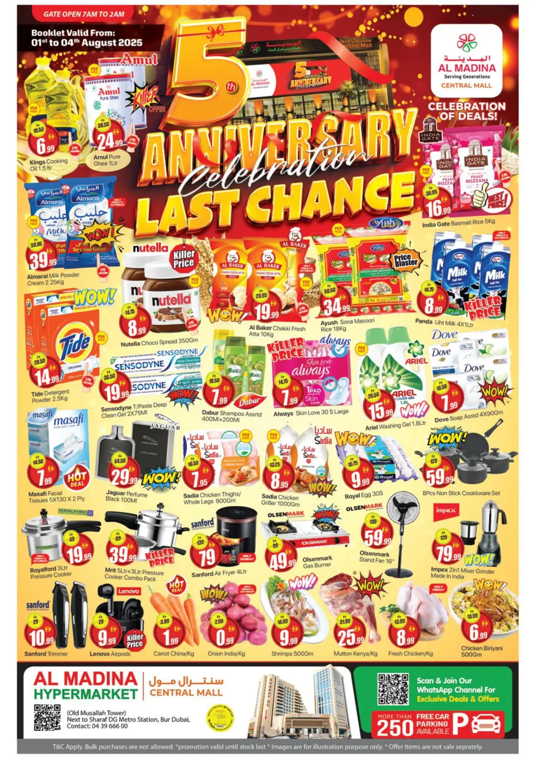 UAE - Dubai Al Madina  offers in D4D Online. Central Mall - Bur Dubai. . Till 4th August