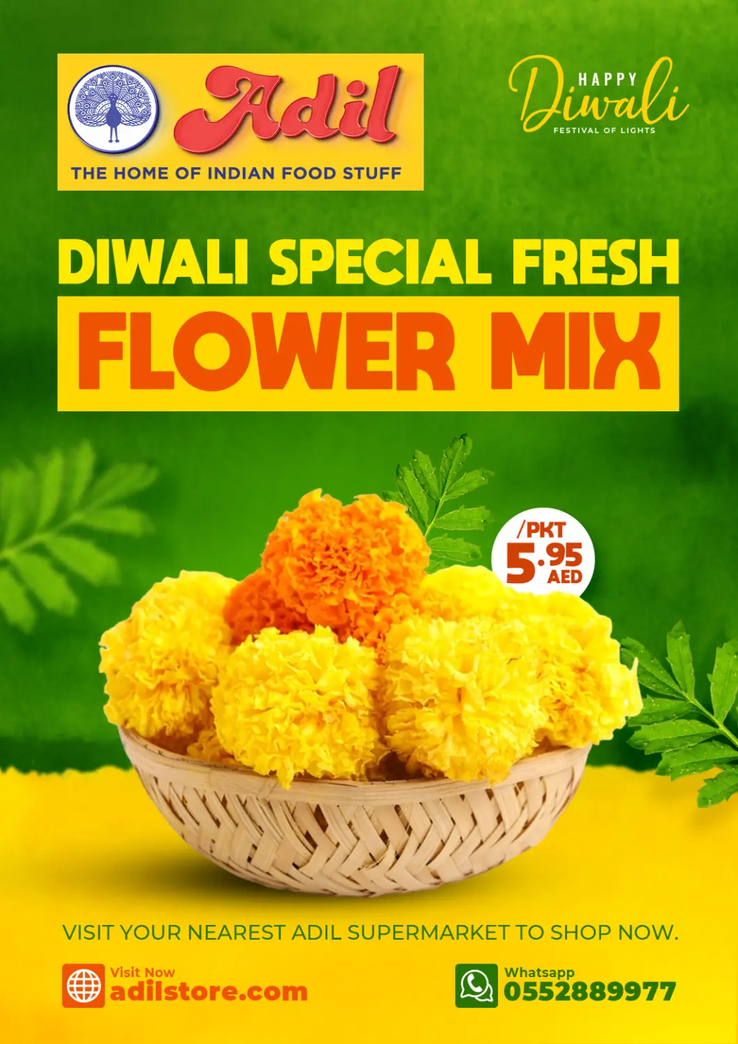 عروض العديل سوبرماركت الإمارات العربية المتحدة , الامارات - دبي في دي٤دي أونلاين. عروض الديوالى. . حتى ٢٢ أكتوبر