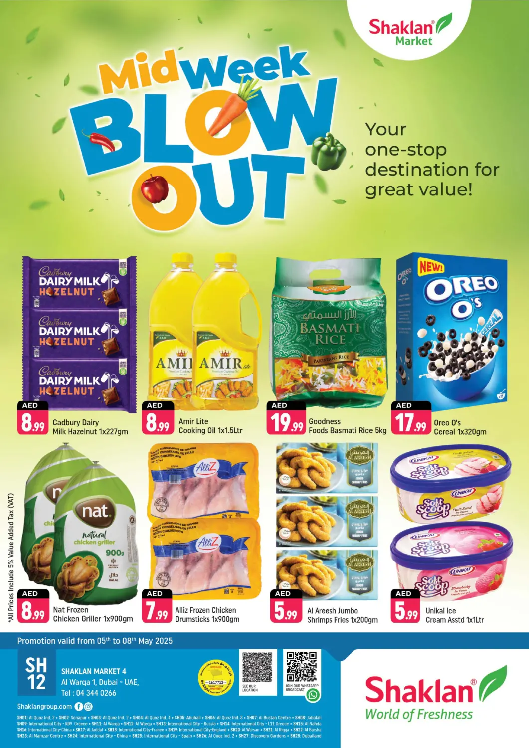 UAE - Dubai Shaklan  offers in D4D Online. Al Warqa 1, Dubai. . Till 8th May