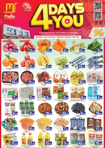 Majlis Hypermarket - 4 Days 4 You in Qatar Offers - Qatar 4 Days 4 You