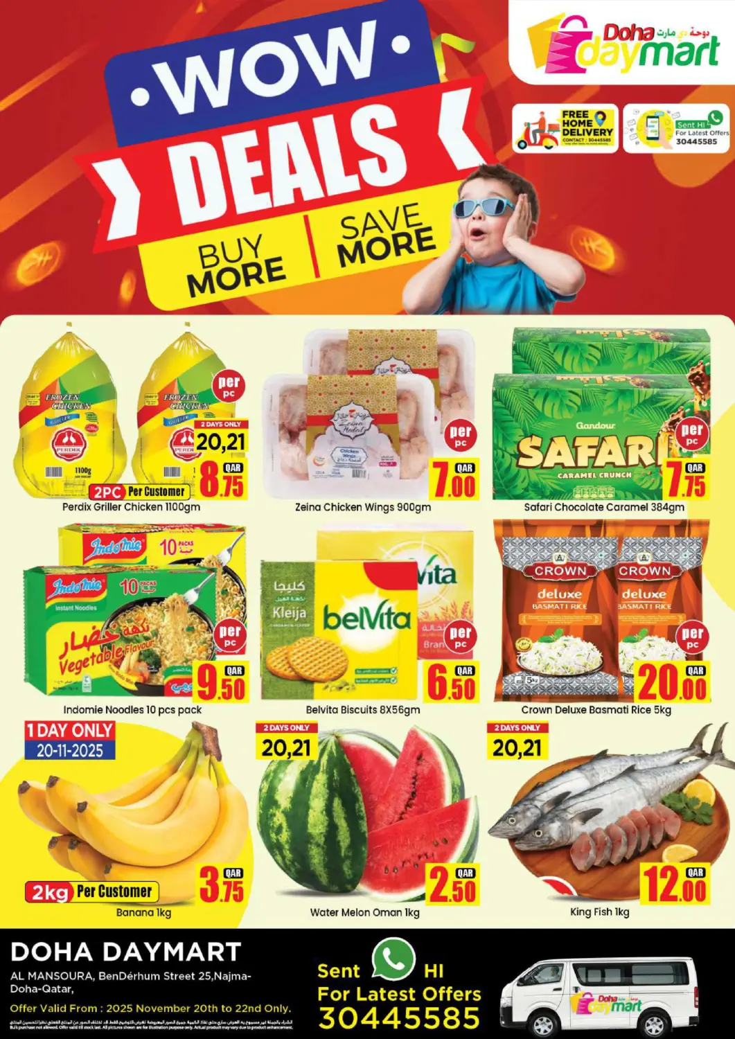 Qatar - Doha Doha Daymart offers in D4D Online. Wow Deals. . Till 22nd November
