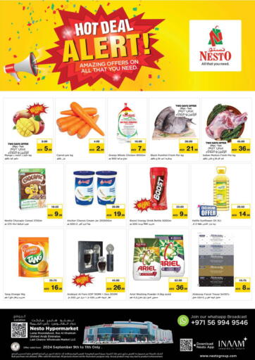 UAE - Dubai Nesto Hypermarket offers in D4D Online. Lamp Roundabout, Ras Al Khaimah. . Till 11th September