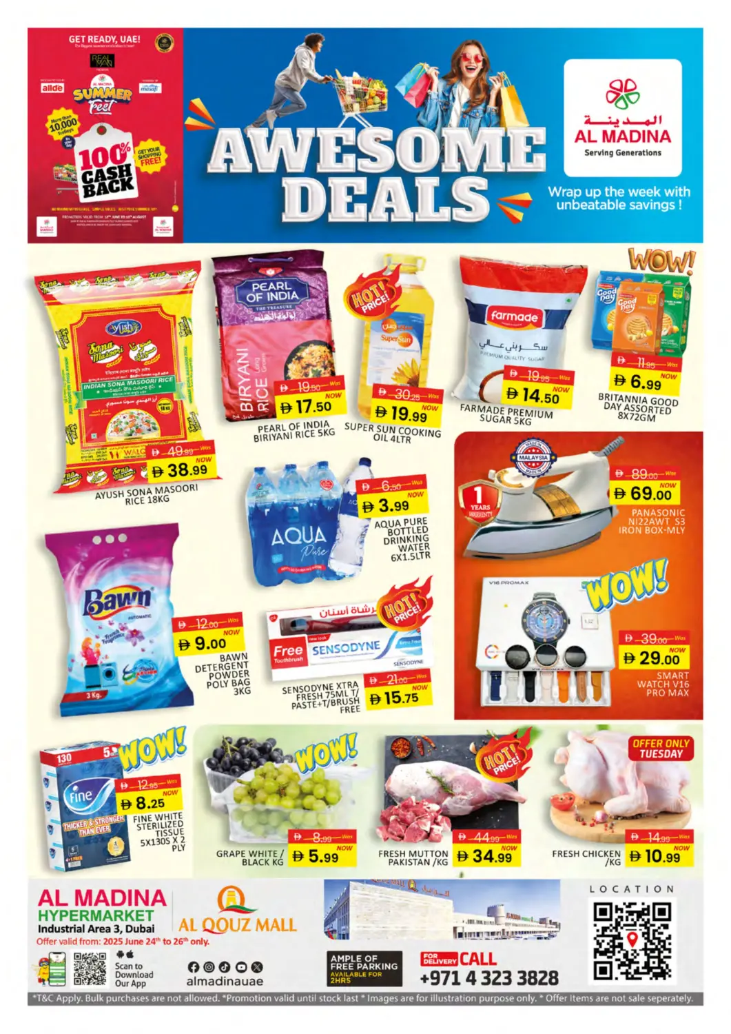 UAE - Dubai Al Madina  offers in D4D Online. Al Quoz Mall - Dubai. . Till 26th June