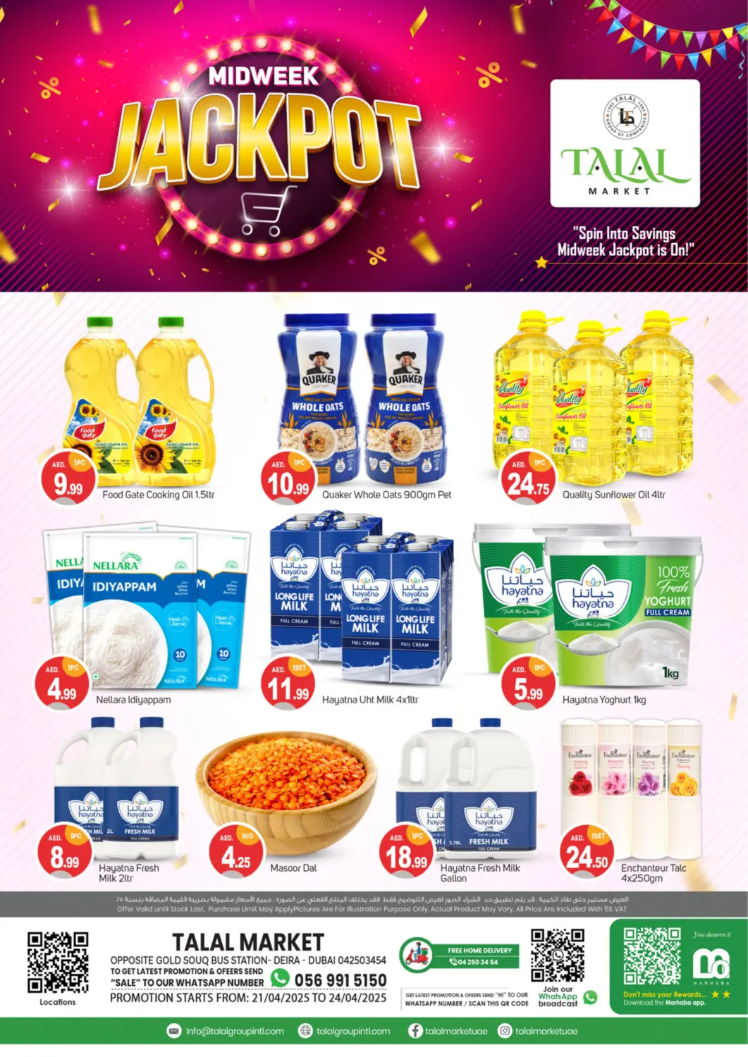 UAE - Dubai TALAL MARKET offers in D4D Online. Gold Souq -Deira Dubai. . Till 24th April