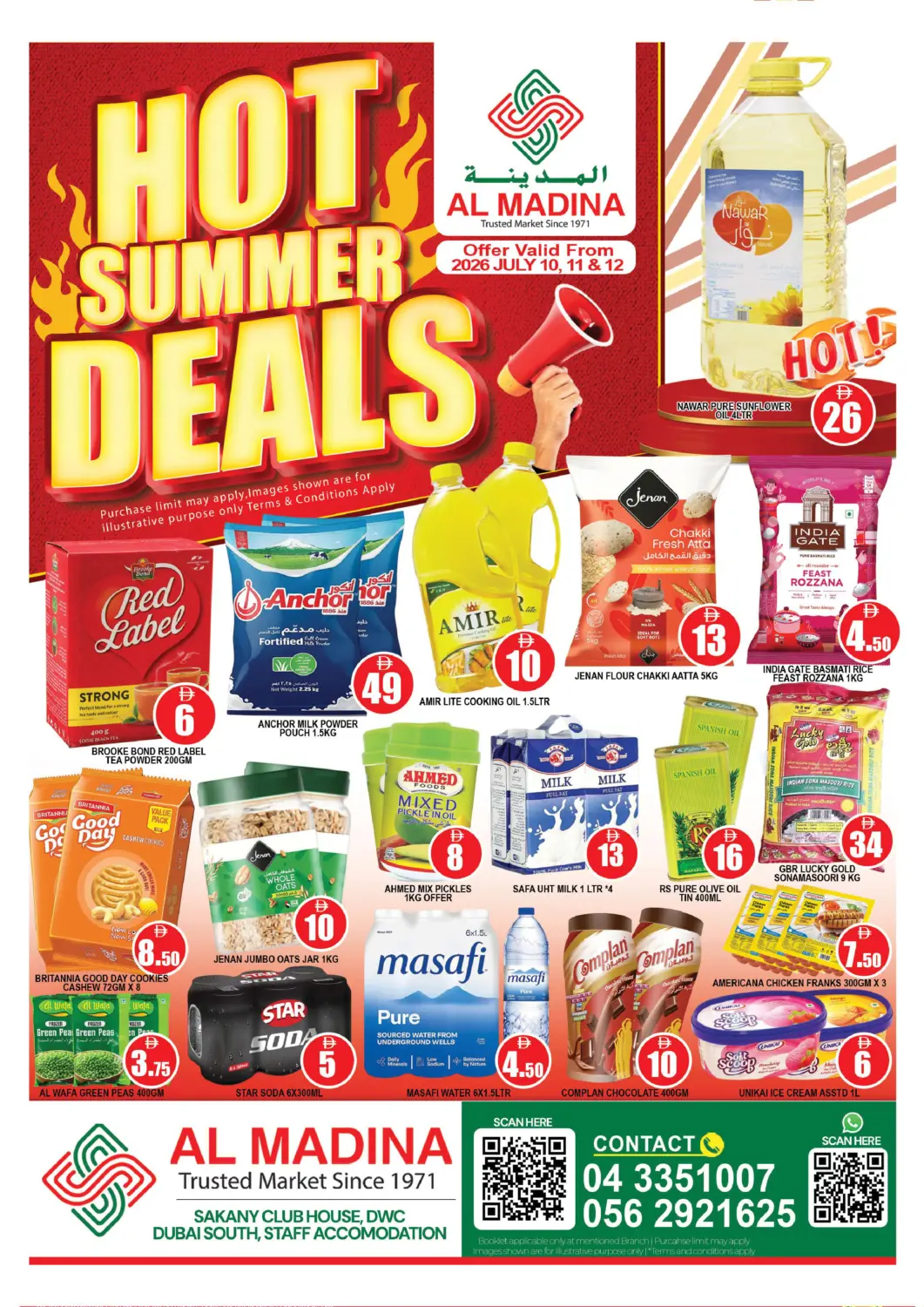 UAE - Dubai AL MADINA (Dubai) offers in D4D Online. Sakany Club House, DWC, Dubai South. . Till 12th July