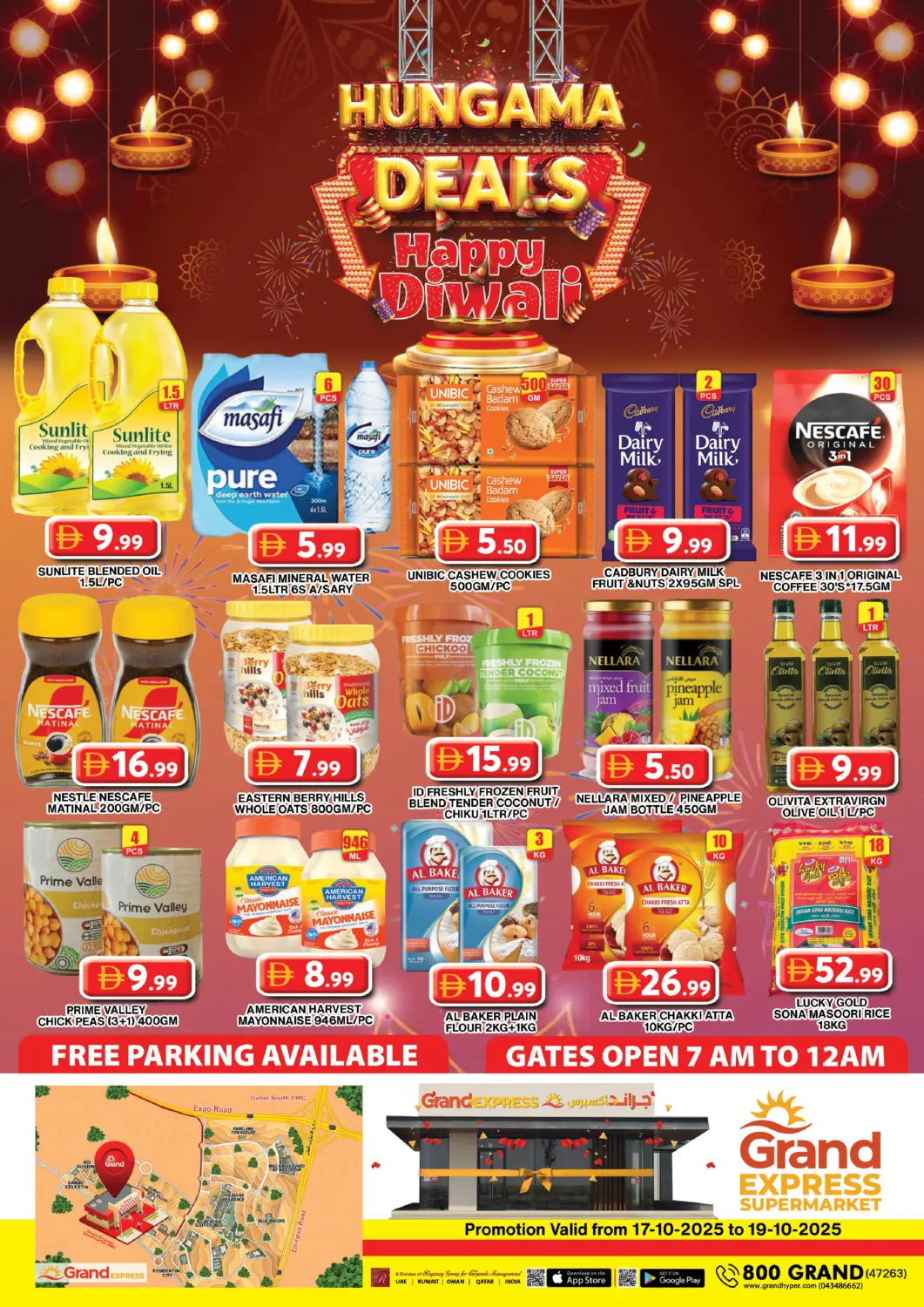 UAE - Dubai Grand Hyper Market offers in D4D Online. Grand Express Supermarket. . Till 19th October
