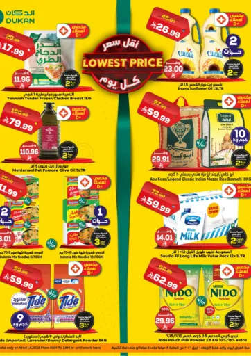 أقل سعر كل يوم