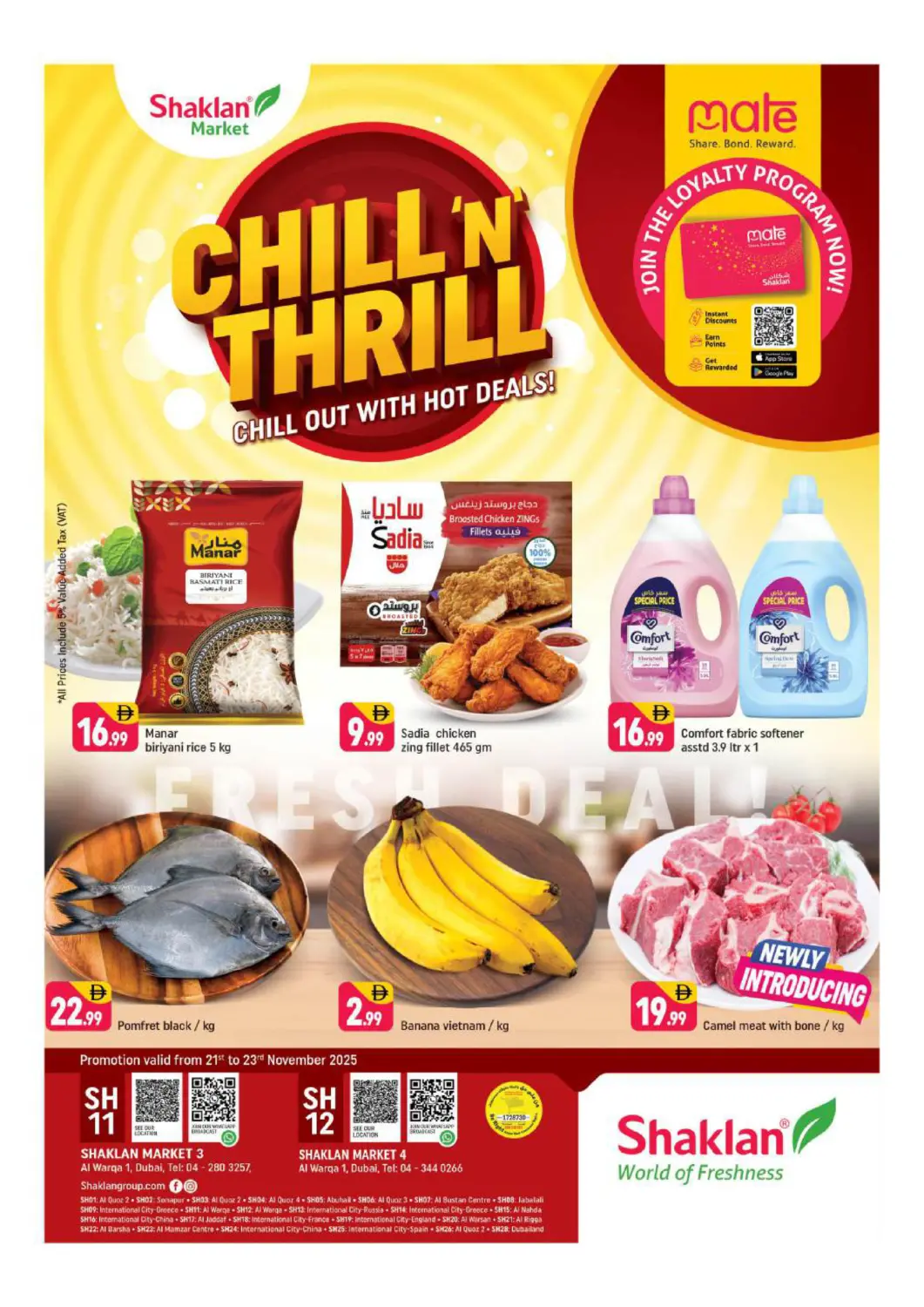 UAE - Dubai Shaklan  offers in D4D Online. Al Warqa1 - Dubai. . Till 23rd November