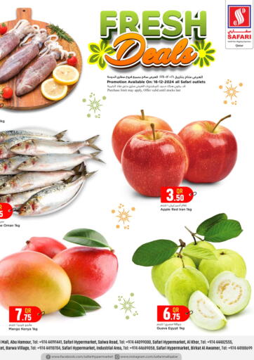 Qatar - Doha Safari Hypermarket offers in D4D Online. Fresh Deals. . Only On 16th December