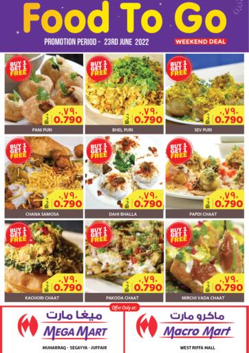 Bahrain MegaMart & Macro Mart  offers in D4D Online. Food To Go. . Till 25th June