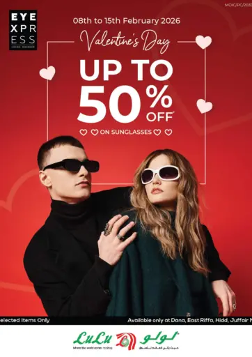 Up To 50% Off On Sunglasses