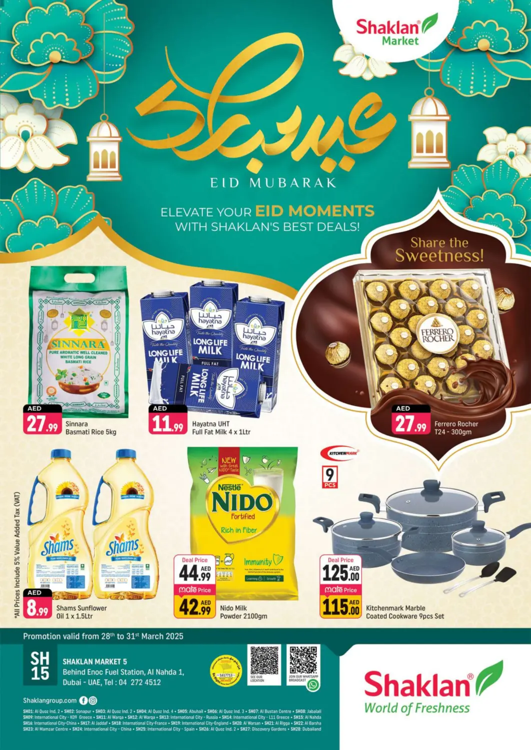 UAE - Dubai Shaklan  offers in D4D Online. Al Nahda 1 , Dubai. . Till 31st March