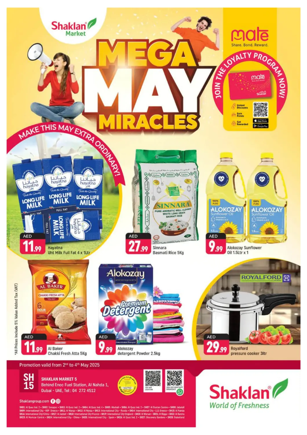 UAE - Dubai Shaklan  offers in D4D Online. Al Nahda 1- Dubai. . Till 4th May