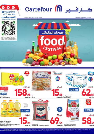 KSA, Saudi Arabia, Saudi - Jeddah Carrefour offers in D4D Online. Food Festival. . Till 23rd July