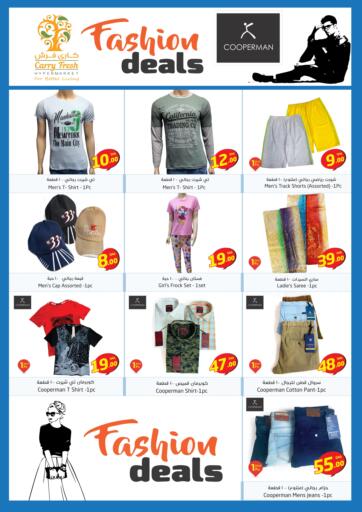 Qatar - Al-Shahaniya Carry Fresh Hypermarket offers in D4D Online. Fashion Deals. . Until Stock Last