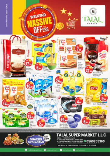 UAE - Dubai TALAL MARKET offers in D4D Online. Frijmurar, Deira. . Till 17th November