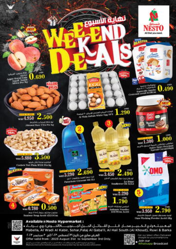 Oman - Salalah Nesto Hyper Market   offers in D4D Online. Weekend Deals. . Till 3rd September